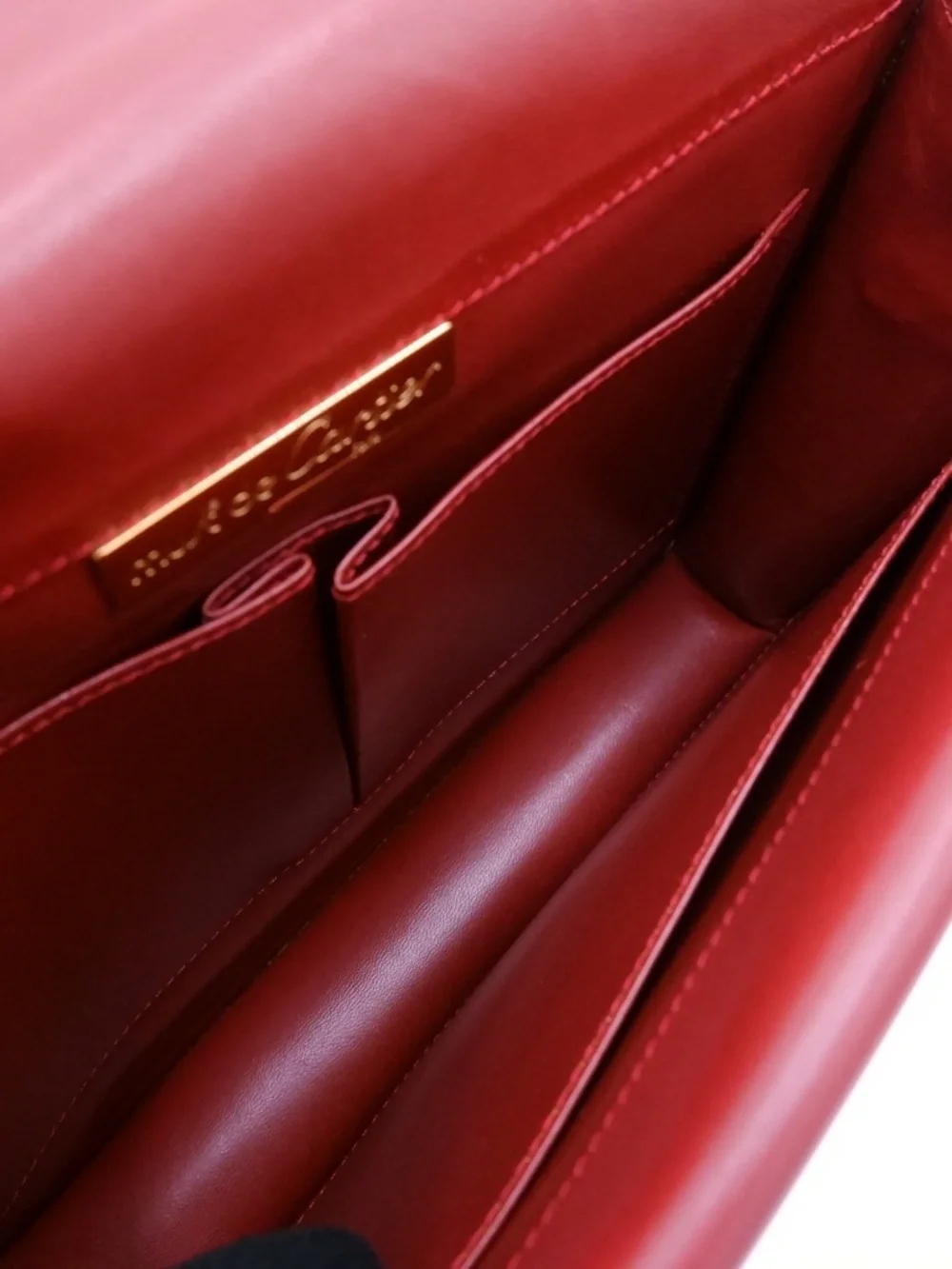 Vintage Must de Cartier Bordeaux Envelope — 1990s - Picture 9 of 15